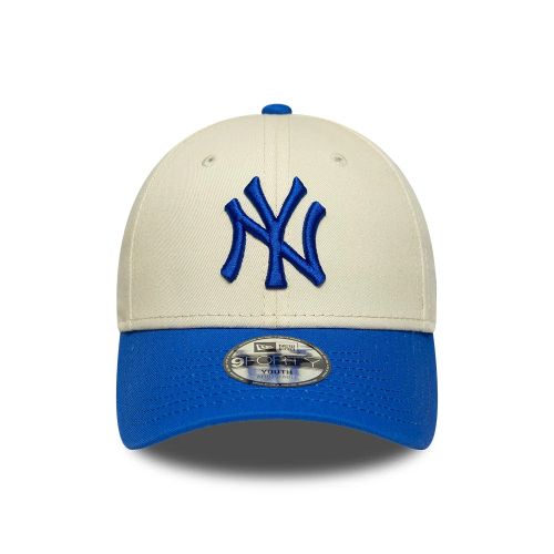 Casquette Enfant 9FORTY New York Yankees MLB League Essential Crème unisex - New Era Cap - Modalova