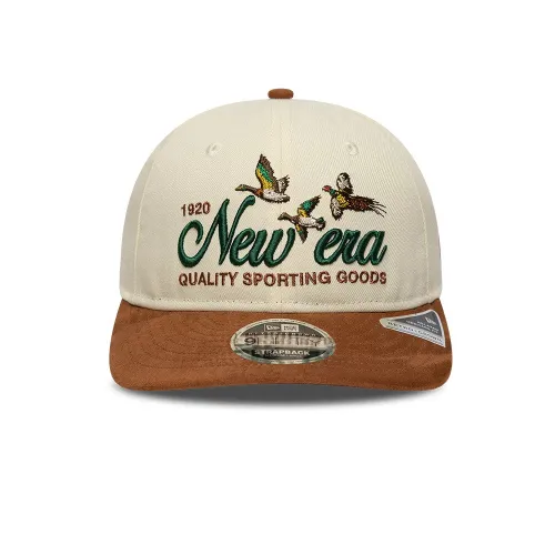 Casquette 9FIFTY Retro Crown New Era Suede Crème unisex - New Era Cap - Modalova
