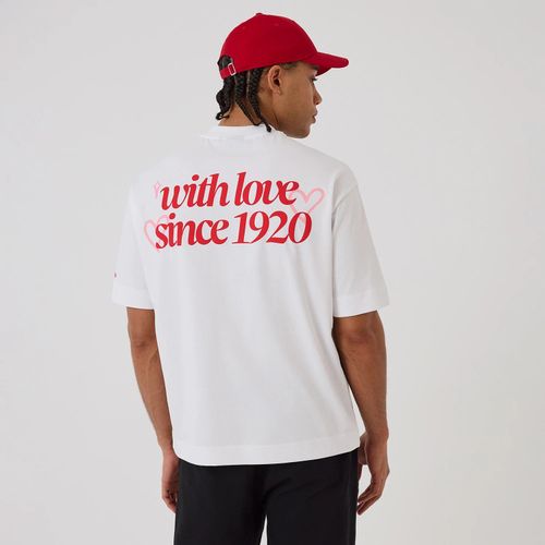T-shirt New Era Love Graphic Blanc unisex - New Era Cap - Modalova