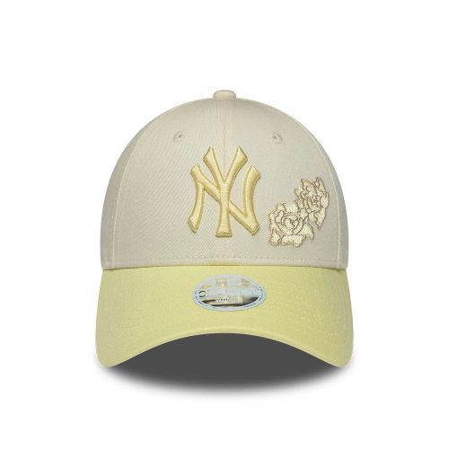 Casquette ajustable femme 9FORTY New York Yankees couleur crème unisex - New Era Cap - Modalova