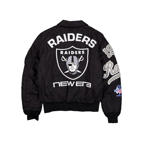 Veste Las Vegas Raiders NFL x Alpha Noir unisex - New Era Cap - Modalova
