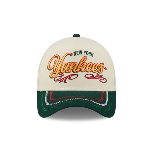 Casquette 9FORTY A-Frame New York Yankees MLB Cinco de Mayo Crème unisex - New Era Cap - Modalova