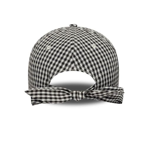 Casquette 9TWENTY New Era Gingham Bowback Noir unisex - New Era Cap - Modalova