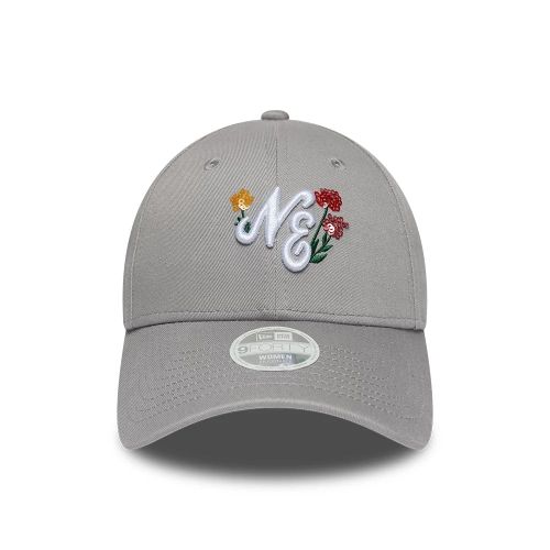 Casquette Femme 9FORTY Adjustable New Era Floral Icon Gris unisex - New Era Cap - Modalova