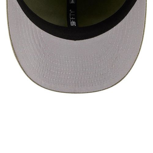 Casquette 59FIFTY Fitted Retro Crown New Era Herringbone Vert unisex - New Era Cap - Modalova