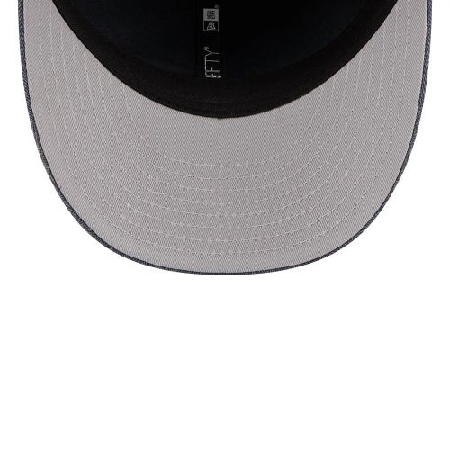 Casquette 59FIFTY Fitted Retro Crown New Era Herringbone Bleu marine unisex - New Era Cap - Modalova