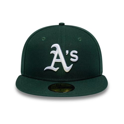 Casquette 59FIFTY Fitted Athletics MLB League Essential Vert foncé unisex - New Era Cap - Modalova