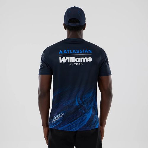T-shirt Tech Williams Alex Albon Bleu marine unisex - New Era Cap - Modalova