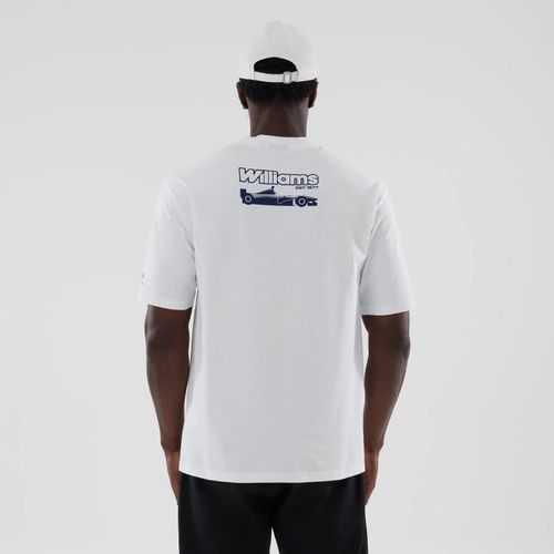 T-shirt Oversize Williams Japan 1996 Blanc unisex - New Era Cap - Modalova