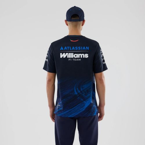 T-shirt Tech Williams Carlos Sainz Bleu marine unisex - New Era Cap - Modalova