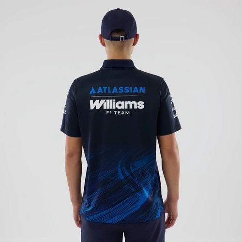 Polo Tech Williams Bleu marine unisex - New Era Cap - Modalova