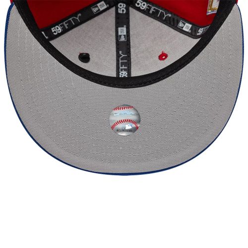 Casquette 59FIFTY Fitted Sister Cities New York Mets MLB Rouge unisex - New Era Cap - Modalova
