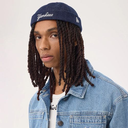 Casquette en Jean Skully New York Yankees Docker MLB Bleu Marine unisex - New Era Cap - Modalova