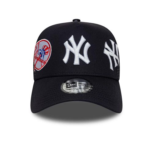 Casquette 9FORTY A-Frame Trucker Patch New York Yankees MLB Bleu unisex - New Era Cap - Modalova