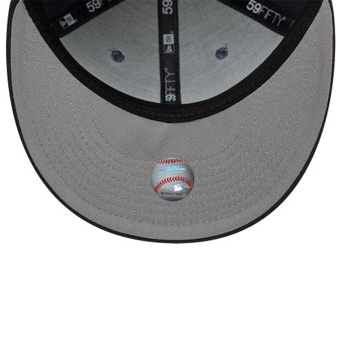Casquette 59FIFTY Fitted New York Mets MLB Gris Foncé unisex - New Era Cap - Modalova