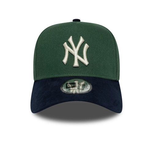 Casquette 9FORTY E-Frame New York Yankees MLB Suede Visor Vert foncé unisex - New Era Cap - Modalova