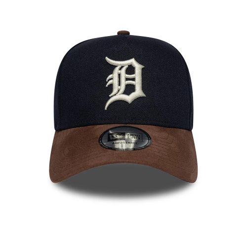 Casquette 9FORTY E-Frame Detroit Tigers MLB Suede Visor Bleu marine unisex - New Era Cap - Modalova