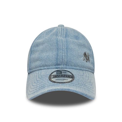 Casquette 9TWENTY New York Yankees MLB Washed Denim Bleu pastel unisex - New Era Cap - Modalova