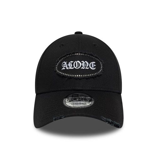 Casquette 9FORTY New Era Gem Patch Distress Noir unisex - New Era Cap - Modalova