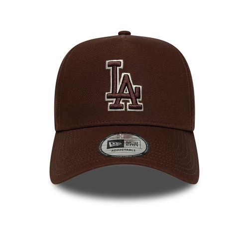 Casquette 9FORTY E-Frame LA Dodgers MLB Team Outline Marron unisex - New Era Cap - Modalova