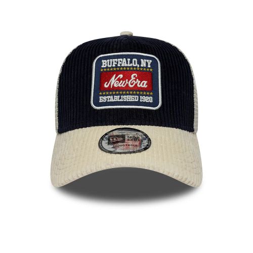 Casquette 9FORTY E-Frame Trucker New Era Cord Visor Bleu marine unisex - New Era Cap - Modalova