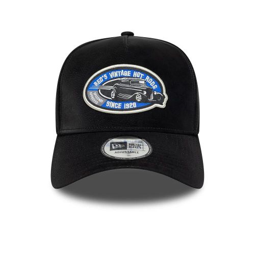 Casquette 9FORTY E-Frame New Era Moto Patch PU Noir unisex - New Era Cap - Modalova