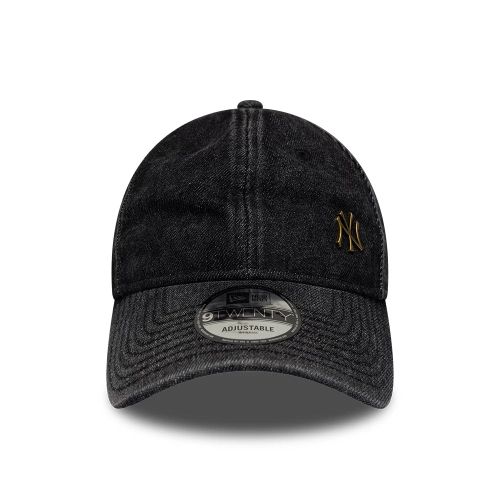 Casquette 9TWENTY New York Yankees MLB Washed Denim Noir unisex - New Era Cap - Modalova