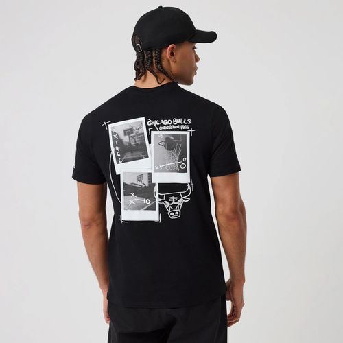 T-shirt Chicago Bulls NBA Graphic Noir unisex - New Era Cap - Modalova