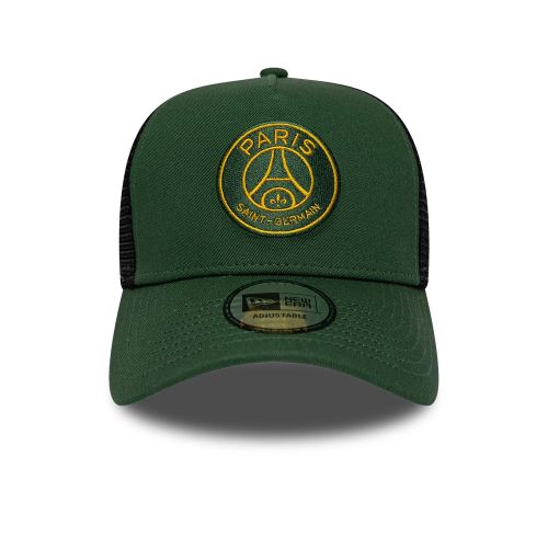 Casquette 9FORTY E-Frame Paris Saint-Germain Vert foncé unisex - New Era Cap - Modalova