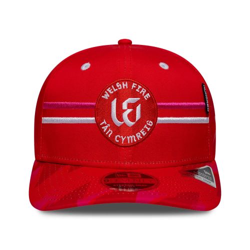 Casquette 9SEVENTY Stretch The Hundred 2026 Welsh Fire Tan Cymreig unisex - New Era Cap - Modalova