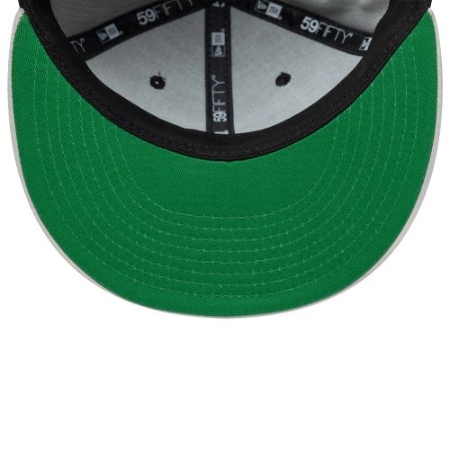 Casquette 59FIFTY Fitted LA Raiders NFL Satin Noir & Gris unisex - New Era Cap - Modalova