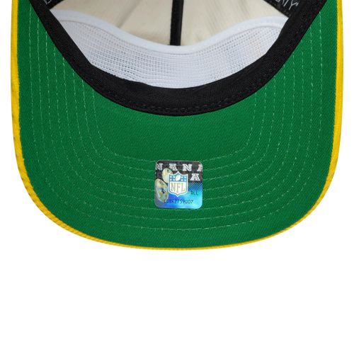 Casquette 19TWENTY Green Bay Packers NFL Retro Dynasty Crème & Vert foncé unisex - New Era Cap - Modalova