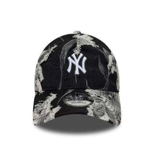 Casquette 9TWENTY New York Yankees MLB Frayed Noir unisex - New Era Cap - Modalova