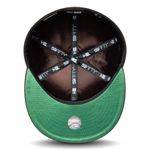 Casquette 59FIFTY Fitted San Diego Padres MLB Cooperstown Marron foncé unisex - New Era Cap - Modalova