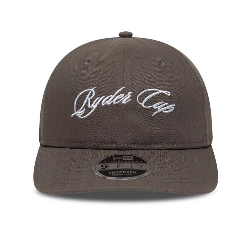 Casquette 9FIFTY Retro Crown Ryder Cup 2027 Herringbone Gris unisex - New Era Cap - Modalova