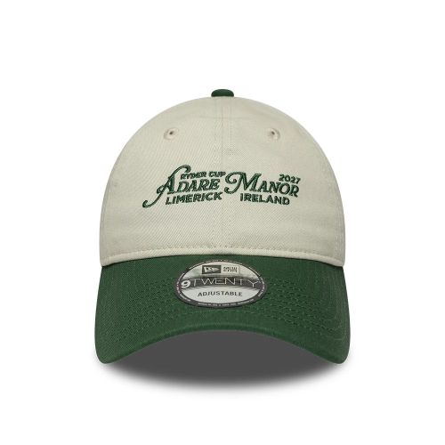 Casquette 9TWENTY Ryder Cup 2027 Contrast Crème & Vert foncé unisex - New Era Cap - Modalova