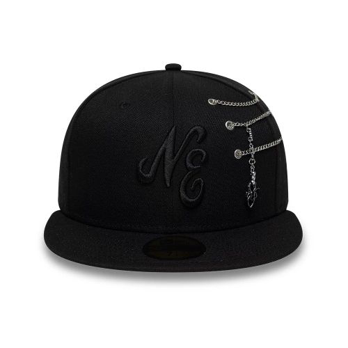 Casquette 59FIFTY Fitted New Era Spider Pin Chain Noir unisex - New Era Cap - Modalova
