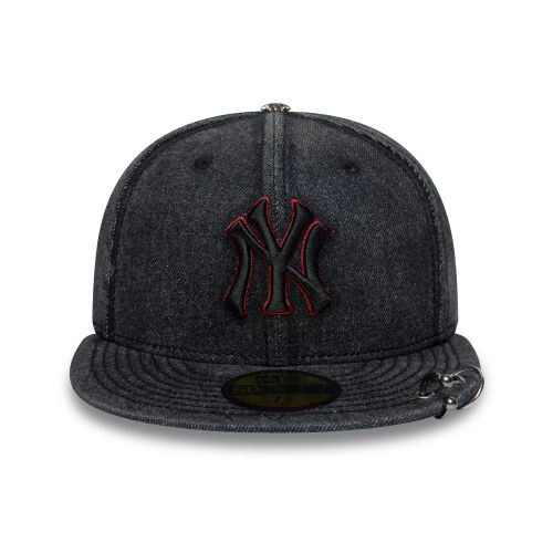 Casquette 59FIFTY Fitted New York Yankees MLB Hardware Noir unisex - New Era Cap - Modalova