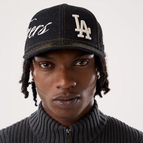 Casquette 59FIFTY Fitted Low Profile LA Dodgers MLB Denim Noir unisex - New Era Cap - Modalova
