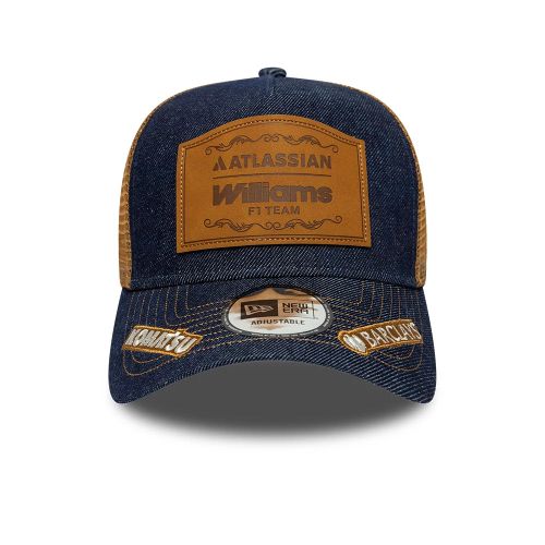 Casquette 9FORTY E-Frame Trucker Williams Team Austin Race Bleu marine unisex - New Era Cap - Modalova