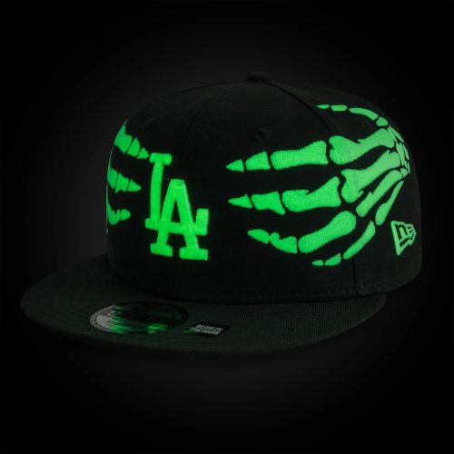 Casquette 9FIFTY Dodgers MLB Halloween Glow In The Dark Hands Noir unisex - New Era Cap - Modalova
