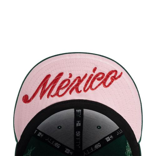 Casquette 59FIFTY Fitted New Era Mexico Rotulos Vert unisex - New Era Cap - Modalova