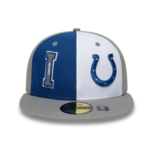 Casquette 59FIFTY Fitted Indianapolis Colts NFL IG Gris unisex - New Era Cap - Modalova