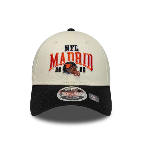 Casquette 9FORTY M-Crown Cincinnati Bengals NFL International Games 2026 Madrid Blanc unisex - New Era Cap - Modalova