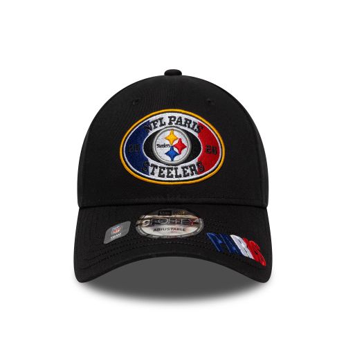Casquette 9FORTY Pittsburgh Steelers NFL International Games 2026 Paris Noir unisex - New Era Cap - Modalova