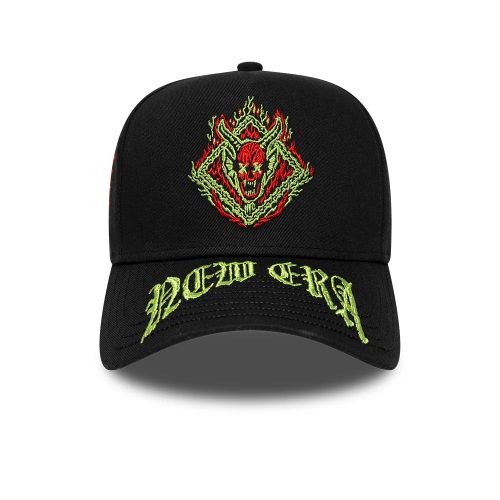 Casquette 9FORTY E-Frame Netflix Stranger Things Hellfire Club Noir unisex - New Era Cap - Modalova