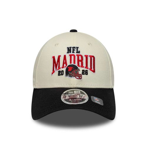 Casquette 9FORTY M-Crown Atlanta Falcons NFL International Games 2026 Madrid Blanc unisex - New Era Cap - Modalova
