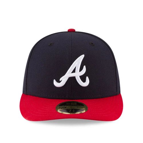 Casquette 59FIFTY Fitted Low Profile Atlanta Braves Authentic AC Perf unisex - New Era Cap - Modalova