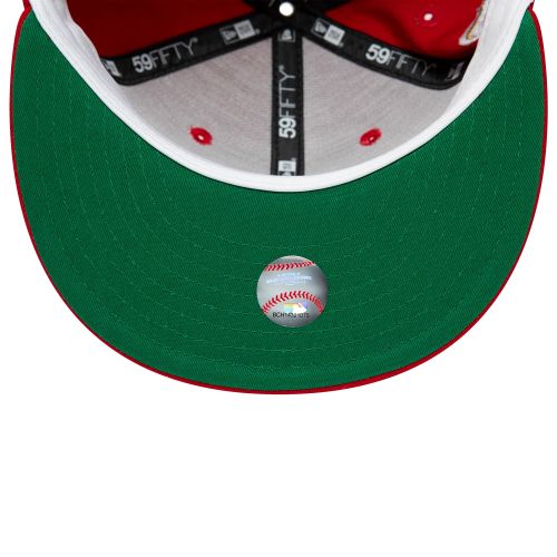 Casquette 59FIFTY Fitted Detroit Tigers MLB World Series 1968 Rouge unisex - New Era Cap - Modalova
