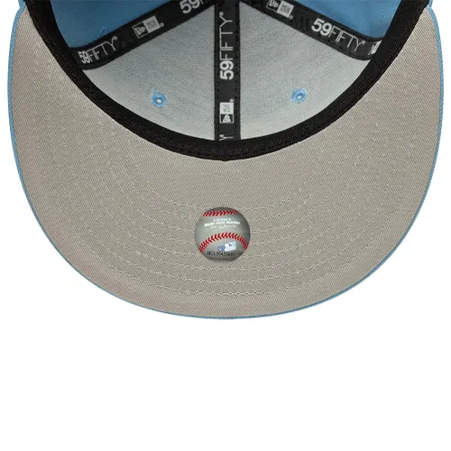 Casquette 59FIFTY Fitted Athletics MLB Bleu Pastel unisex - New Era Cap - Modalova